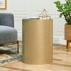 Table d'appoint ronde moderne Braeburn - Christopher Knight Home