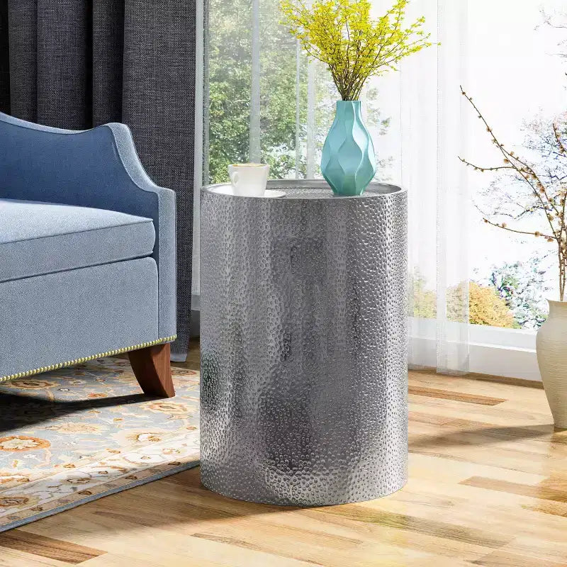 Table d'appoint ronde moderne Braeburn - Christopher Knight Home