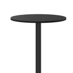 Dessus de table rond stratifié Flash Furniture de 36 po avec base de table hauteur bar de 30 po x 30 po