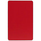 Flash Furniture Table d'activités rectangulaire en stratifié haute pression de 61 cm (24 po) de large x 122 cm (48 po) de long – Pieds courts réglables en hauteur