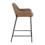 Lot de 2 tabourets de bar industriels Daniella - LumiSource
