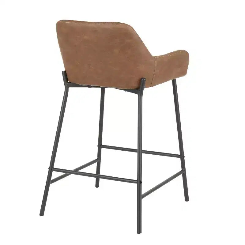 Lot de 2 tabourets de bar industriels Daniella - LumiSource