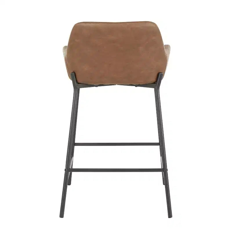 Lot de 2 tabourets de bar industriels Daniella - LumiSource