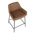 Lot de 2 tabourets de bar industriels Daniella - LumiSource
