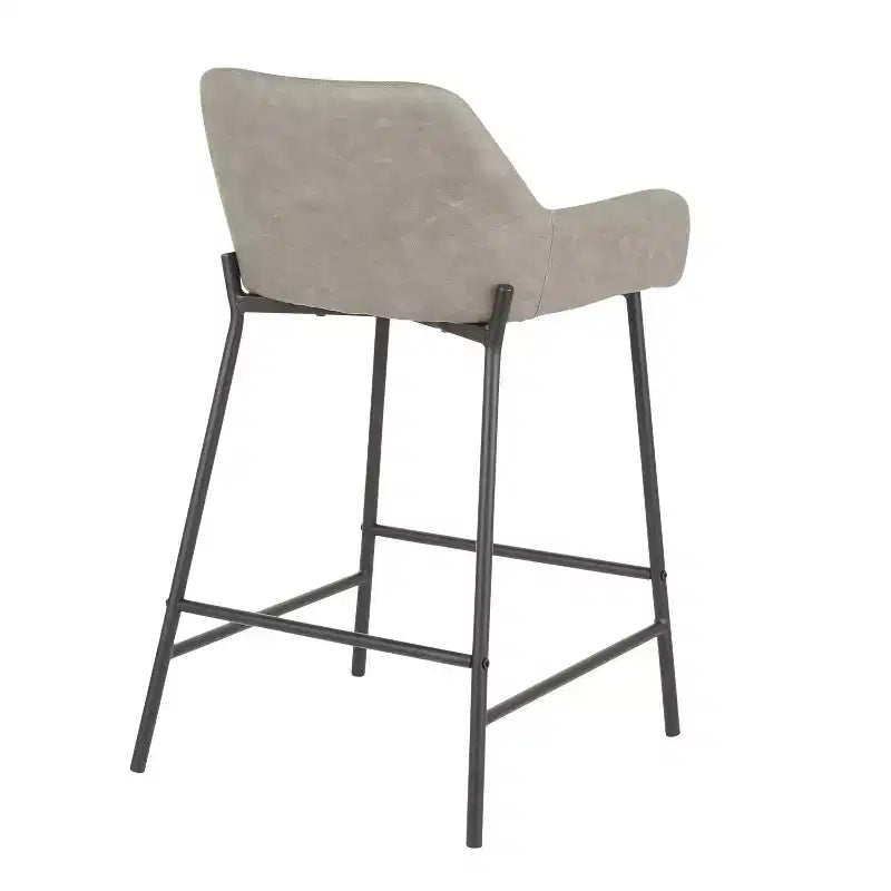 Lot de 2 tabourets de bar industriels Daniella - LumiSource