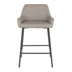 Lot de 2 tabourets de bar industriels Daniella - LumiSource