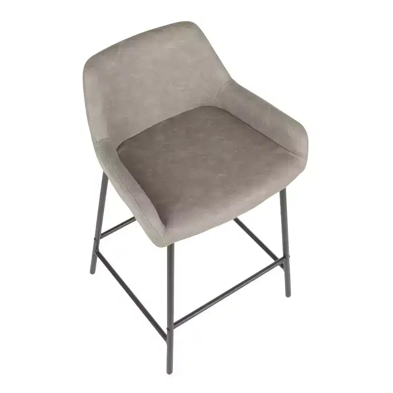 Lot de 2 tabourets de bar industriels Daniella - LumiSource