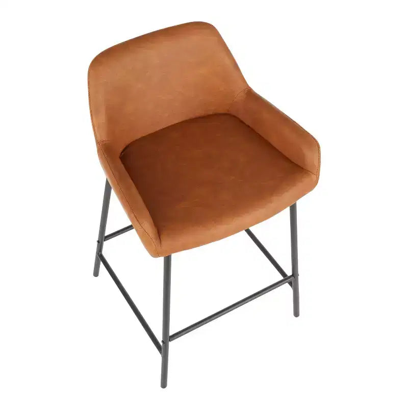 Lot de 2 tabourets de bar industriels Daniella - LumiSource