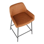 Lot de 2 tabourets de bar industriels Daniella - LumiSource