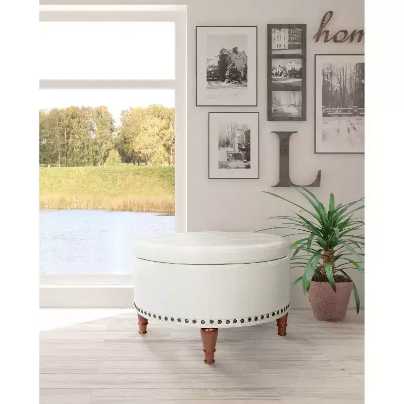 Alloway Storage Ottoman - OSP Home Furnishings