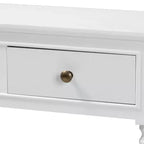 Console de rangement Calvin en bois à 3 tiroirs – Baxton Studio