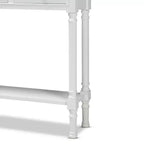 Console de rangement Calvin en bois à 3 tiroirs – Baxton Studio