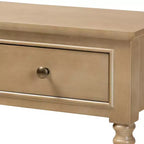 Console de rangement Calvin en bois à 3 tiroirs – Baxton Studio