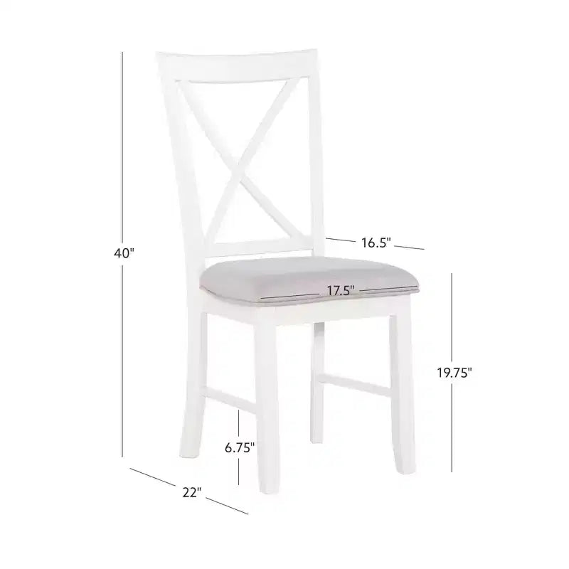 Lot de 2 chaises Emma - Powell Company