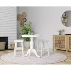 Table de bar ronde à piédestal Carolina Living 36 Salem