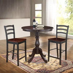 Table de bar ronde à piédestal Carolina Living 36 Salem