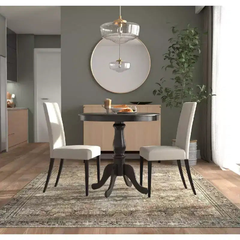 Table de bar ronde à piédestal Carolina Living 36 Salem