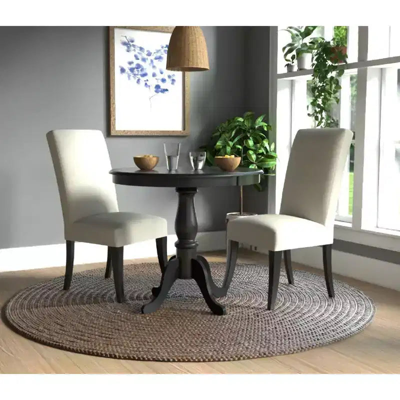 Table de bar ronde à piédestal Carolina Living 36 Salem