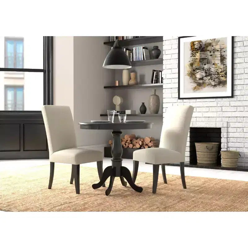 Table de bar ronde à piédestal Carolina Living 36 Salem