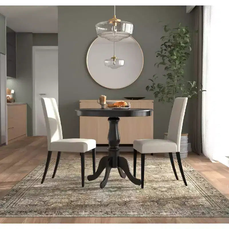 Table de bar ronde à piédestal Carolina Living 36 Salem