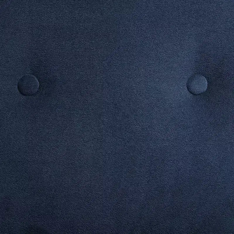 Fauteuil d'appoint capitonné en tissu bleu Tilman de Studio 55D