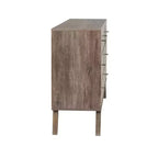 Commode moderne du milieu du siècle Milo à 7 tiroirs - Prepac