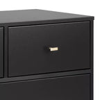 Commode moderne du milieu du siècle Milo à 7 tiroirs - Prepac