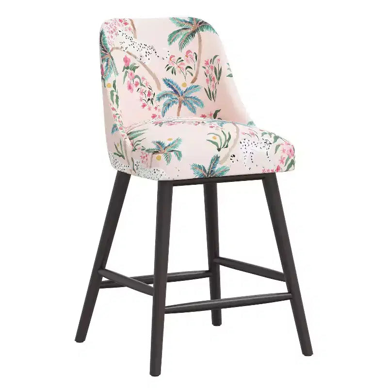 Tabouret de comptoir Sherrie Skyline Furniture à motifs