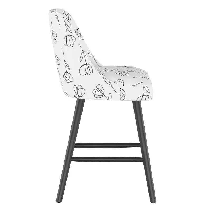 Tabouret de comptoir Sherrie Skyline Furniture à motifs