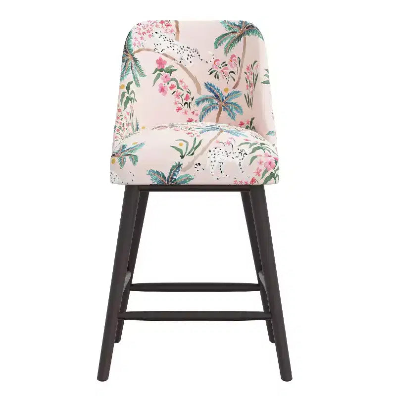 Tabouret de comptoir Sherrie Skyline Furniture à motifs