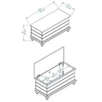 Gabriel Cedar Chest - Powell Company