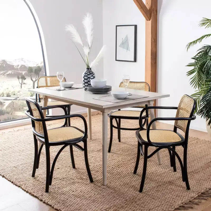 Chaise de salle à manger en rotin Keiko - DCH9503 - Safavieh