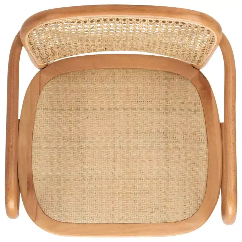 Chaise de salle à manger en rotin Keiko - DCH9503 - Safavieh