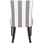 Chaise de salle à manger Becca 19 H avec clous décoratifs - MCR4502 - Safavieh Couture