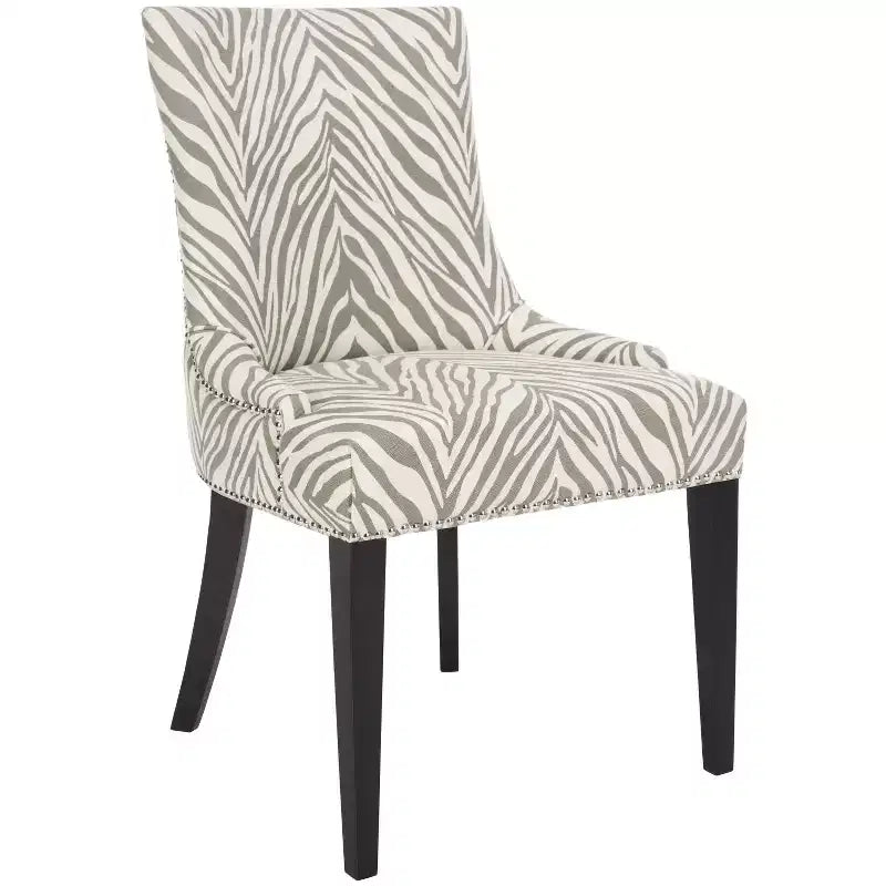Chaise de salle à manger Becca 19 H avec clous décoratifs - MCR4502 - Safavieh Couture
