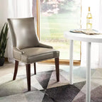 Chaise de salle à manger Becca 19 H avec clous décoratifs - MCR4502 - Safavieh Couture
