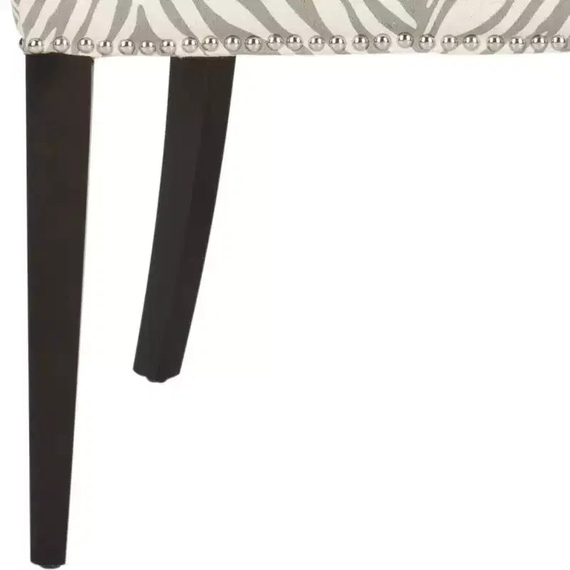 Chaise de salle à manger Becca 19 H avec clous décoratifs - MCR4502 - Safavieh Couture