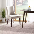 Chaise de salle à manger Becca 19 H avec clous décoratifs - MCR4502 - Safavieh Couture