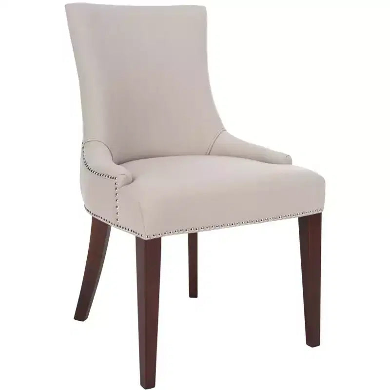 Chaise de salle à manger Becca 19 H avec clous décoratifs - MCR4502 - Safavieh Couture
