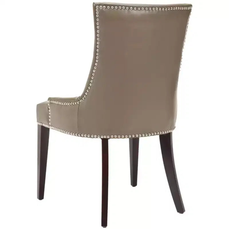 Chaise de salle à manger Becca 19 H avec clous décoratifs - MCR4502 - Safavieh Couture