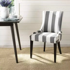 Chaise de salle à manger Becca 19 H avec clous décoratifs - MCR4502 - Safavieh Couture