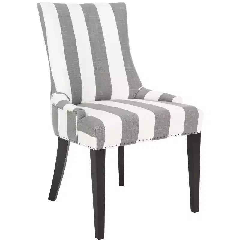 Chaise de salle à manger Becca 19 H avec clous décoratifs - MCR4502 - Safavieh Couture