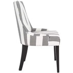 Chaise de salle à manger Becca 19 H avec clous décoratifs - MCR4502 - Safavieh Couture