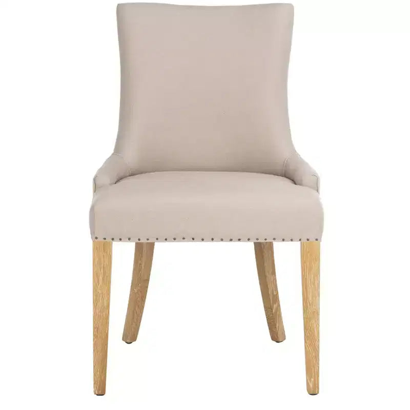 Chaise de salle à manger Becca 19 H avec clous décoratifs - MCR4502 - Safavieh Couture