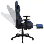 Ensemble bureau de jeu et fauteuil de jeu inclinable Flash Furniture avec repose-pieds, porte-gobelet, support pour casque et support pour moniteur/smartphone