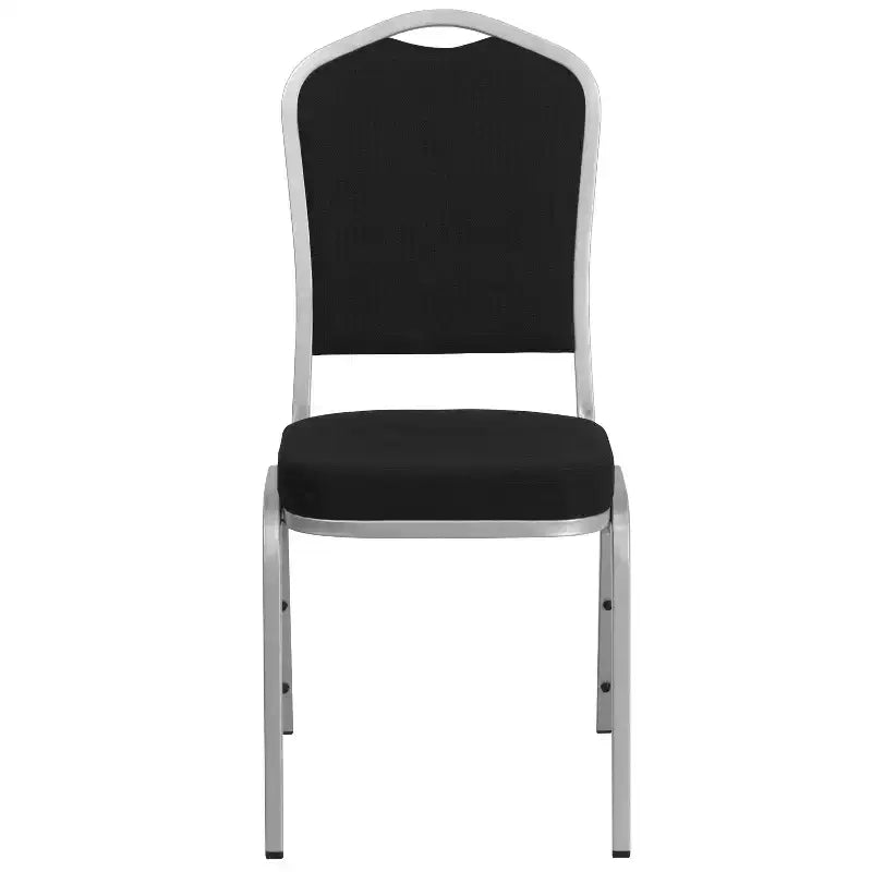 Chaise de banquet empilable à dossier couronné de la série HERCULES de Flash Furniture