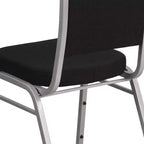 Chaise de banquet empilable à dossier couronné de la série HERCULES de Flash Furniture