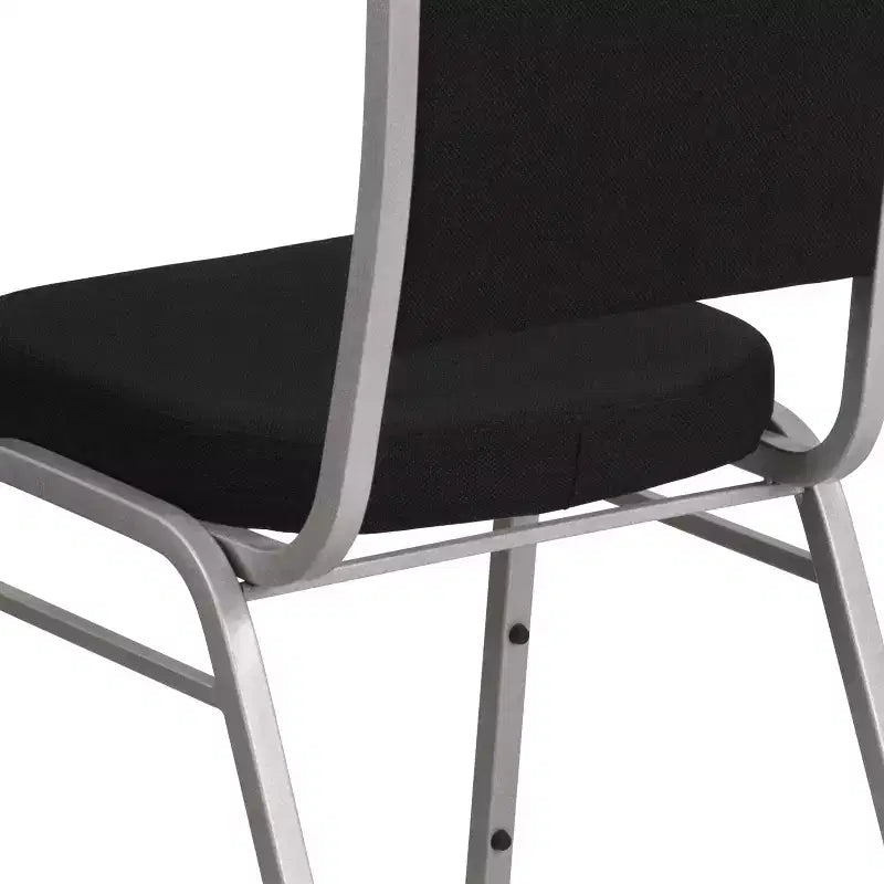 Chaise de banquet empilable à dossier couronné de la série HERCULES de Flash Furniture