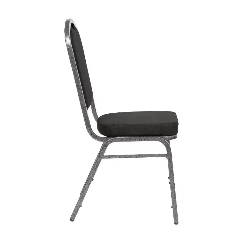 Chaise de banquet empilable à dossier couronné de la série HERCULES de Flash Furniture