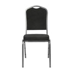 Chaise de banquet empilable à dossier couronné de la série HERCULES de Flash Furniture